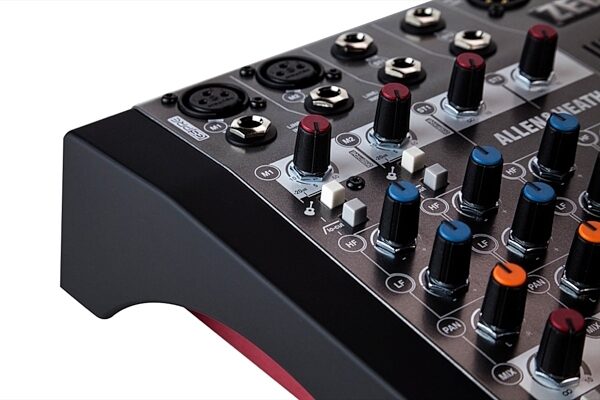 Allen and Heath Zed-6 Compact Mixer, 6-Channel, New, Closeup 2