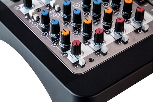 Allen and Heath Zed-6 Compact Mixer, 6-Channel, New, Closeup 3