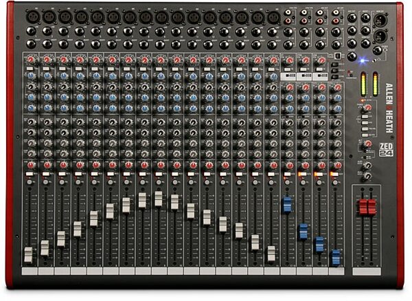 Allen and Heath ZED-24 24-Channel Mixer with USB Interface, New, Main