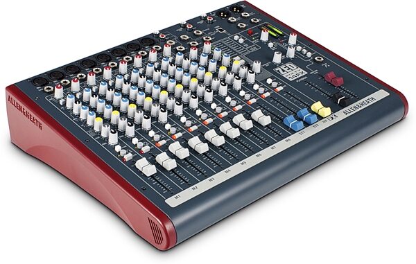 Allen and Heath ZED SIXTY-14FX Compact USB Mixer, 14-Channel, Angle