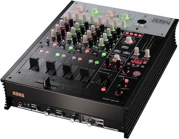 Korg Zero4 4-Channel DJ Mixer FireWire Controller, Slant
