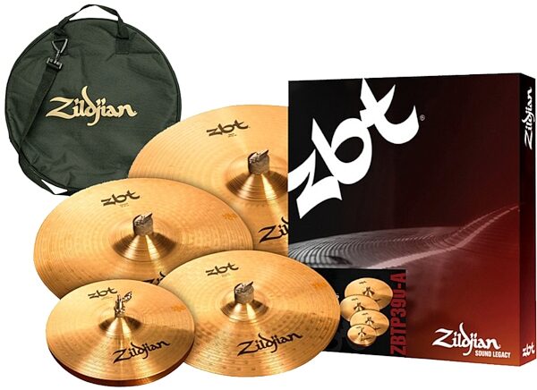 Zildjian ZBT ZBTP390-A Box Set Cymbal Pack, Zil-ZBT