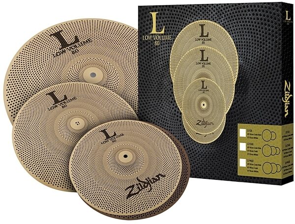 Zildjian L80 348 Low Volume Cymbal Pack, Main