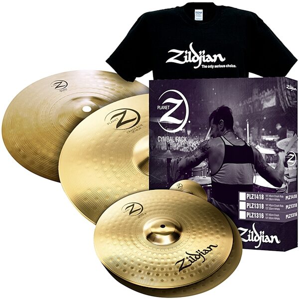Zildjian Planet Z Cymbal Pack, pack