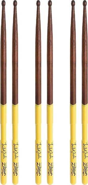 Zildjian Trilok Gurtu Model Drumsticks, 3-Pack, pack