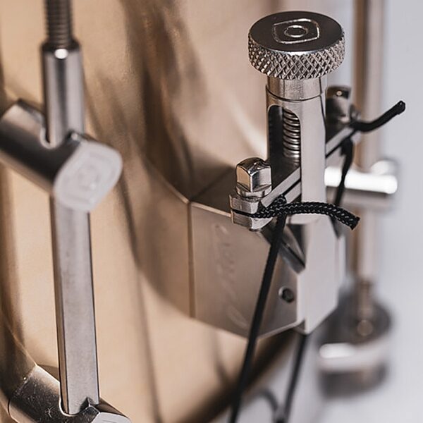 Zildjian 400th Anniversary Limited Edition Alloy Snare Drum (with Case), Action Position Back