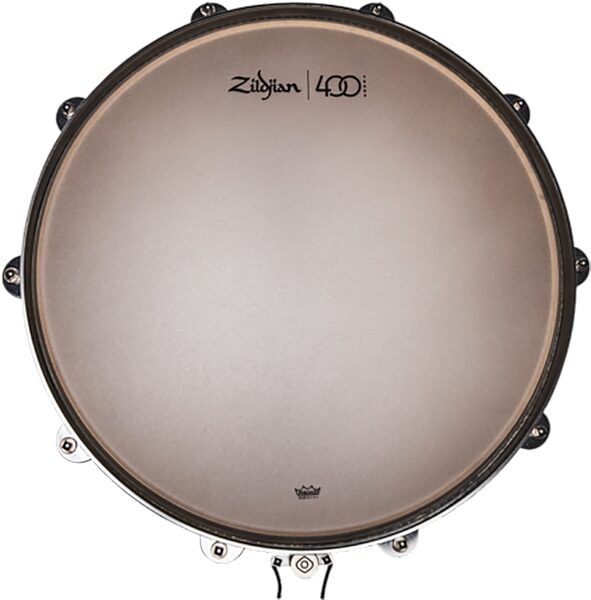 Zildjian 400th Anniversary Limited Edition Alloy Snare Drum (with Case), Action Position Back