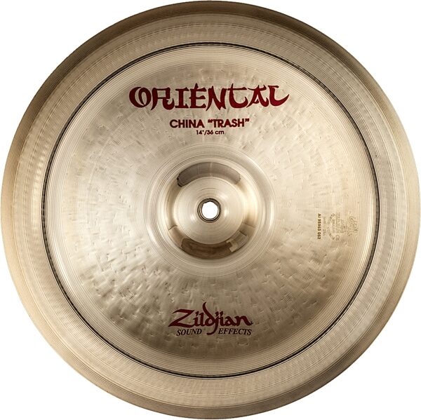 Zildjian FX Oriental China Trash Cymbal, 14 inch, Action Position Back
