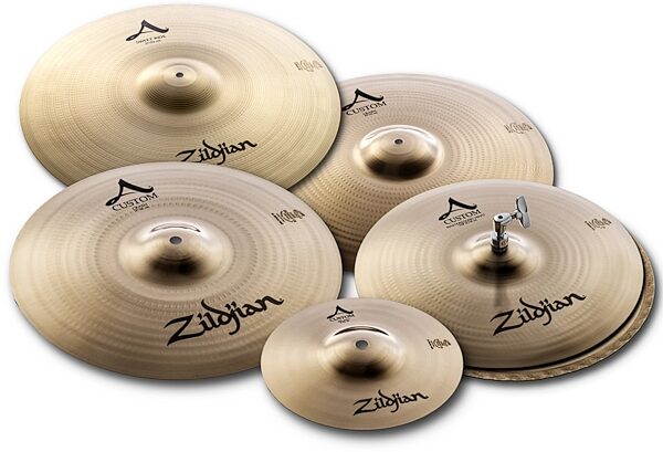 Zildjian ACP120 A Custom Mastersounds Cymbal Pack, New, Action Position Back