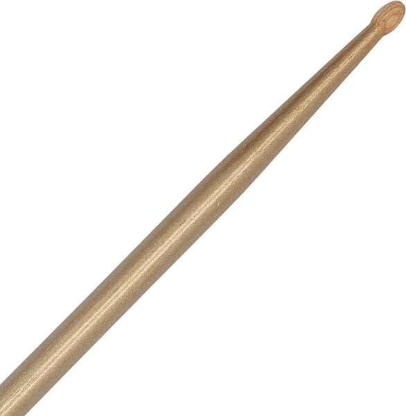 Zildjian Z Custom Limited Edition Drumsticks, Gold Chroma, 5A, Wood Tip, Pair, Action Position Back