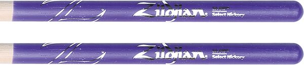 Zildjian Dip Series 5A Drumsticks, Purple, Action Position Back