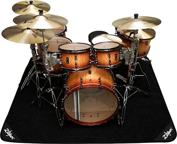 Zildjian Deluxe Drum Rug, New, Action Position Back