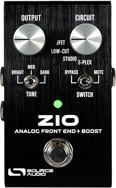 Source Audio Zio Analog Front End and Boost Pedal, New, Action Position Front