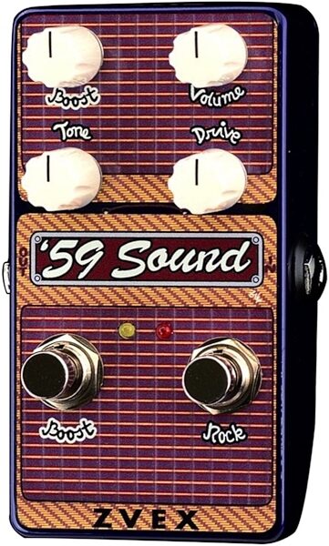 ZVEX 59 Sound Vertical Overdrive Pedal, Side