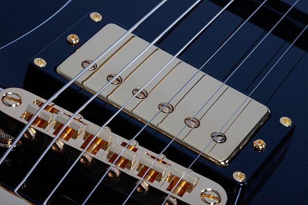 Schecter ZV-H6LLYW66D-S Zacky Vengeance Electric Guitar, Gloss Black, Action Position Back