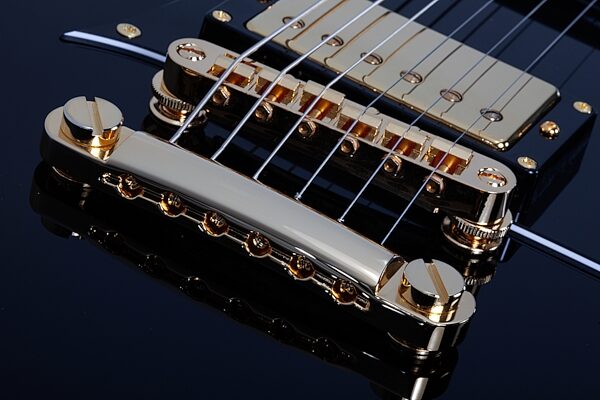 Schecter ZV-H6LLYW66D-S Zacky Vengeance Electric Guitar, Gloss Black, Action Position Back