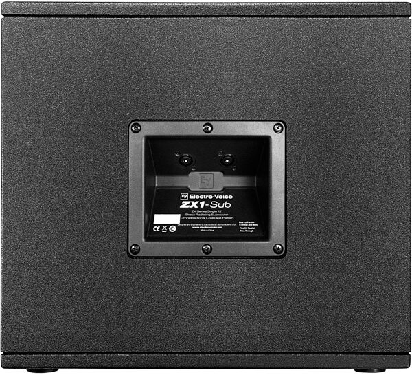 Electro-Voice ZX1-Sub Passive, Unpowered Subwoofer (800 Watts, 1x12"), Rear