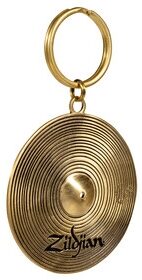 Zildjian Cymbal Keychain, New, Action Position Back