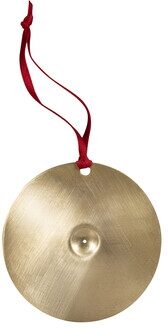 Zildjian Cymbal Christmas Ornament, New, Action Position Back