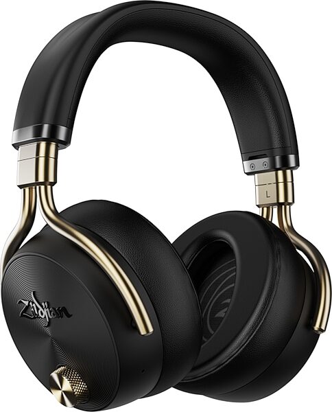 Zildjian Alchem-E Perfect Tune Wireless Bluetooth Headphones, Black, Action Position Back