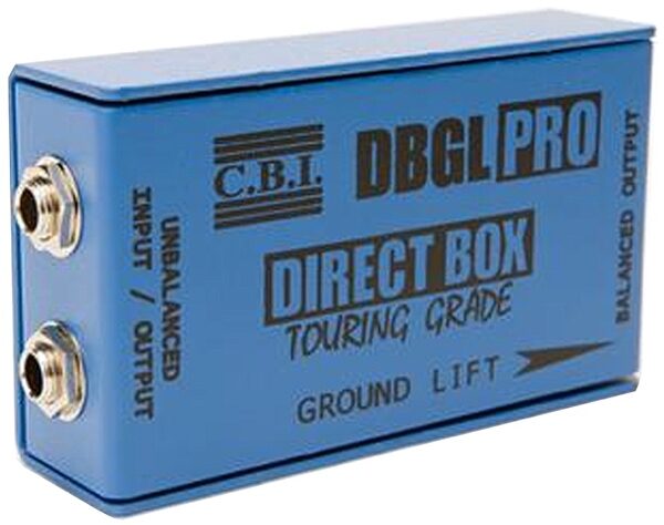 CBI DBGL-JT Direct Input Box with Jensen Transformer, Left