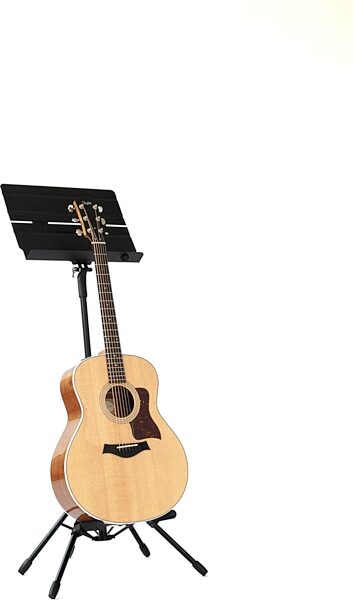 D&A Bullhead Plus Folding Music Stand, Action Position Back