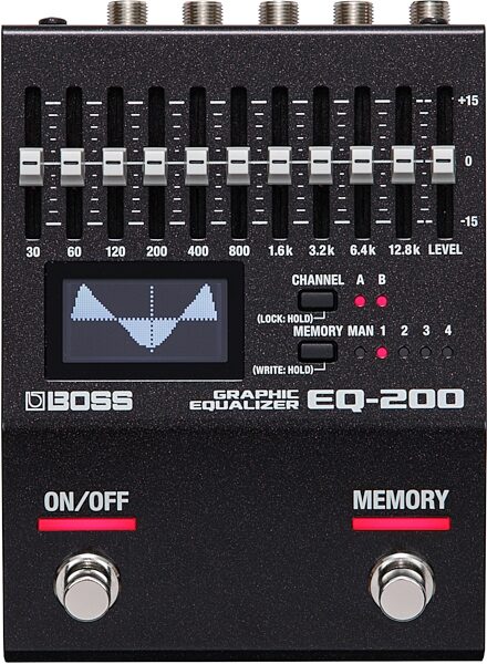 Boss EQ-200 Graphic Equalizer Pedal, New, Main