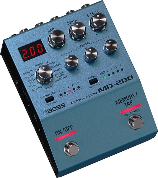 Boss MD-200 Modulation Pedal, Action Position Front