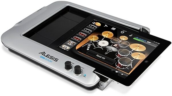 Alesis DM Dock Premium Drum Interface for iPad, Angle
