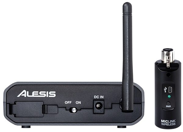 Alesis MicLink Wireless Digital Wireless Microphone System, Rear