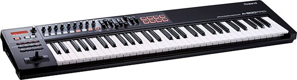 Roland A-800PRO USB/MIDI Keyboard Controller (61-Key), Angle
