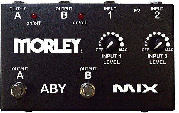 Morley ABY Mix Input Mixer Combiner Pedal, Main