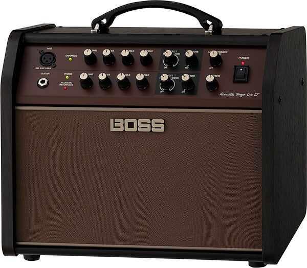 Boss Acoustic Singer Live LT Guitar Combo Amplifier, New, Action Position Back