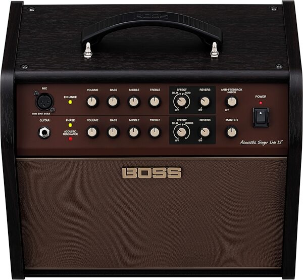 Boss Acoustic Singer Live LT Guitar Combo Amplifier, New, Action Position Back