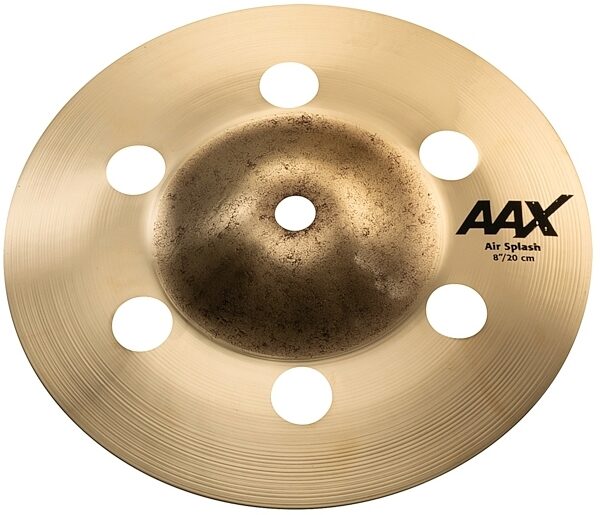 Sabian AAX Air Splash Cymbal, Brilliant Finish, 8 inch, 8 Inch