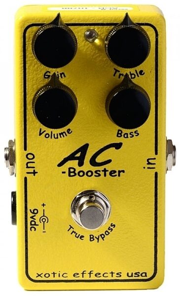 Xotic AC Booster Pedal, Main