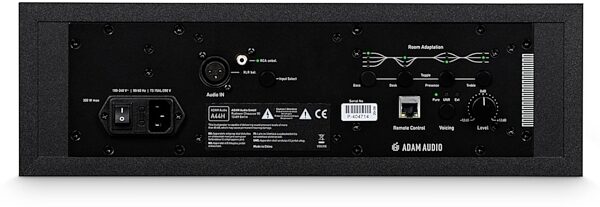 ADAM Audio A44H Active Studio Monitor, Single Speaker, Rear detail Back