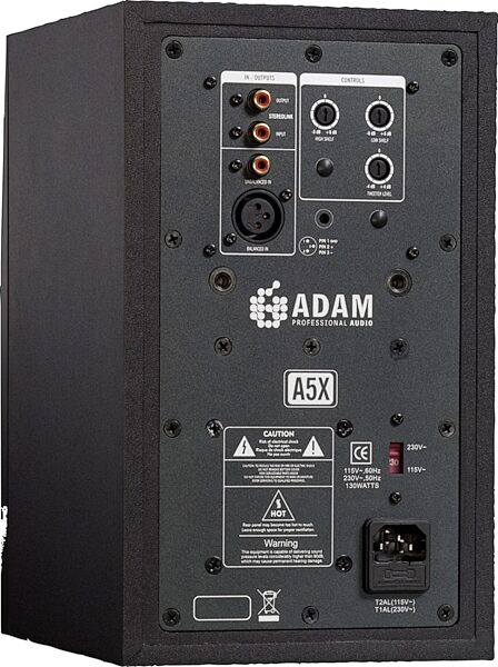 ADAM A5X-Sub8 Studio Monitor Bundle, Action Position Back