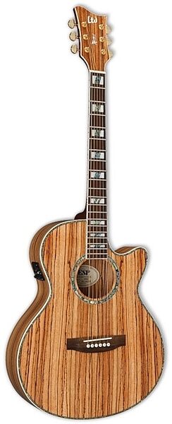 ESP LTD Xtone EW-Z Exotic Wood Acoustic-Electric Guitar, Main
