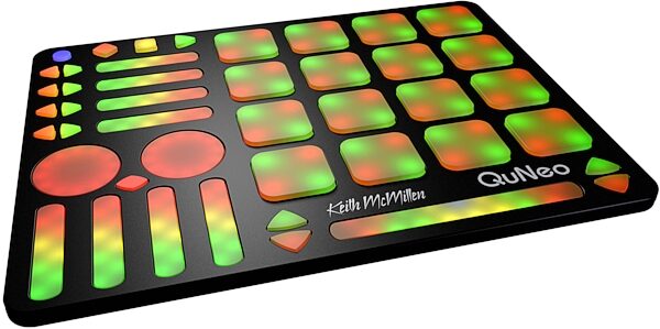 Keith McMillen Instruments QuNeo 3D Multi-Touch USB Pad Controller, Angle