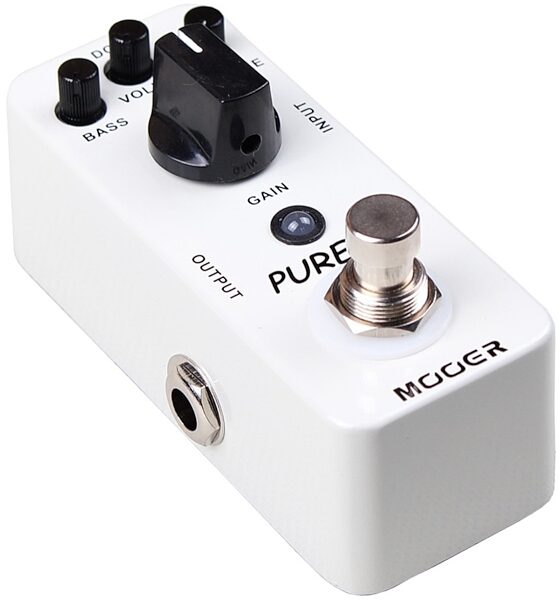 Mooer Pure Boost Clean Boost Pedal, Angle