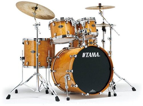 Tama PC42S Starclassic Performer B/B Drum Shell Kit, 4-Piece, Honey Amber