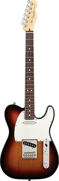 Fender American Standard Telecaster Electric Guitar, Rosewood Fingerboard with Case, 3-Color Sunburst