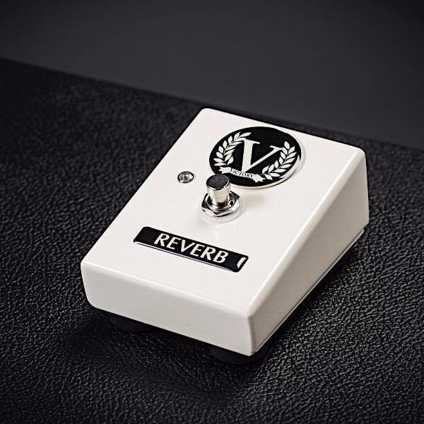 Victory V40 Duchess Head Standard Single Footswitch for Reverb, Satin Black, Main