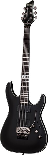 Schecter BlackJack SLS C-1 FR Active Electric Guitar, Satin Black
