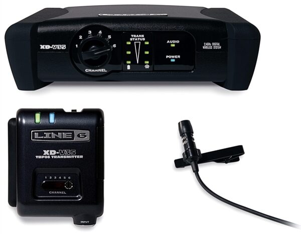 Line 6 XD-V35L Digital Wireless Lavalier Microphone System, Main