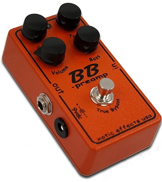 Xotic BB Preamp Distortion Pedal, Angle
