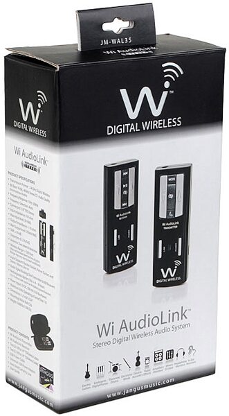 Wi Digital AudioLink JMWAL35MP Digital Wireless System, Package