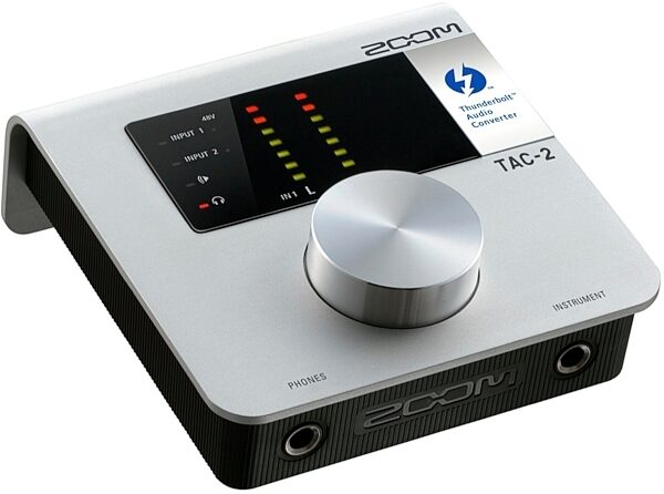 Zoom TAC-2 Thunderbolt Audio Interface, Left Angle