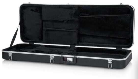 Gator GC-ELEC-XL Deluxe ABS Extra Long Fit-All Electric Guitar Case, New, ve